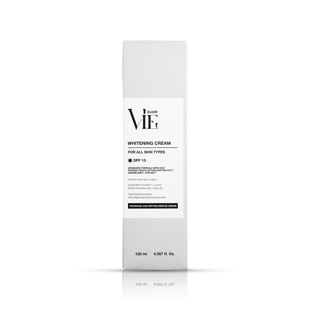 VIE™ Whitening Cream with Advanced Skin Lightening and Rejuvenation Formula - 120 ml
