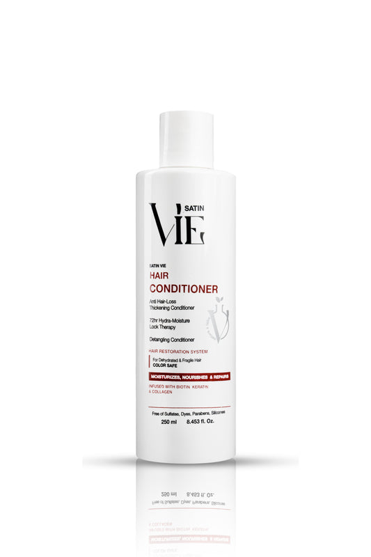 VIE™ Satin Strength Anti Hair-Loss Conditioner – 72hr Hydra-Moisture Repair - 250ml