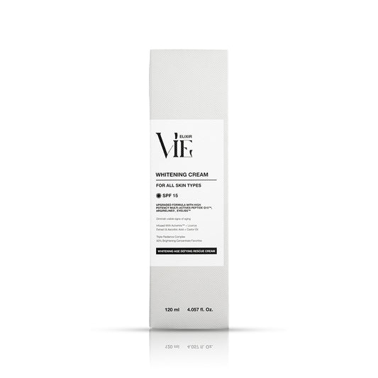 VIE™ Whitening Cream with Advanced Skin Lightening and Rejuvenation Formula - 120 ml