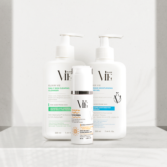 VIE™ Skincare Collection to Purify, Hydrate and Protect Skin Bundle - 50ml