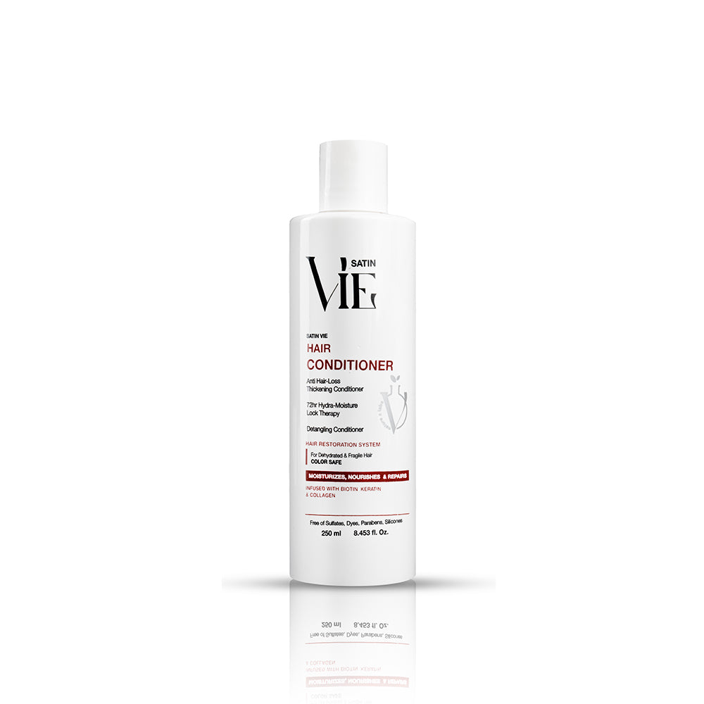 VIE™ Satin Strength Anti Hair-Loss Conditioner – 72hr Hydra-Moisture Repair - 250ml